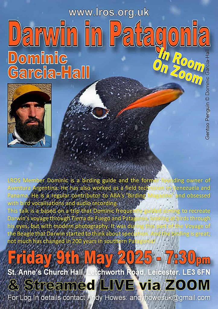 LROS - AGM plus Darwin in Patagonia - Dominic Garcia-Hall