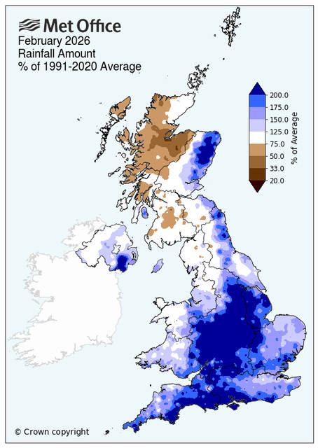 Met Office Feb 2026